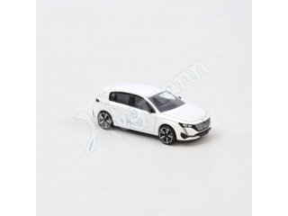 NOREV Peugeot 308 pearl white / weiss 2021 MiniJet 1:64