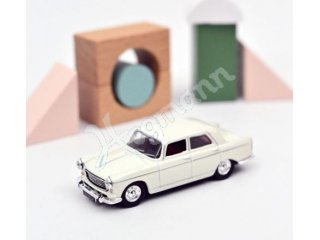 NOREV 474447 H0 1:87 Peugeot 404 1968 - Courchevel White