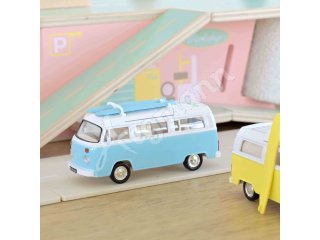 NOREV Volkswagen Combi T2b Camper Van 1973 Hellblau Jet-car 1:43