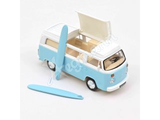 NOREV Volkswagen Combi T2b Camper Van 1973 Hellblau Jet-car 1:43