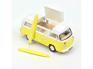 NOREV Volkswagen Combi T2b Camper Van 1973 Gelb Jet-car 1:43