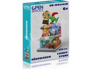 OPEN BRICKS OB-WS0347B Kleiner Candy Store