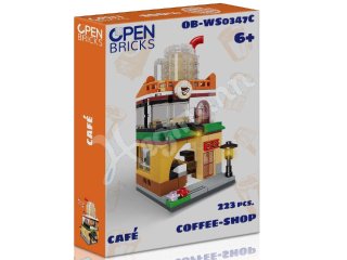OPEN BRICKS OB-WS0347C Kleines Cafe/ Milk & Tea Bar