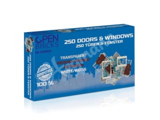 OPEN BRICKS OB-BS8902 Open Bricks 250 Doors & Windows (Fenster & Türen)