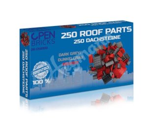 OPEN BRICKS OB-BS8900 Open Bricks 250 Roof parts (Dachsteine)