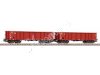 Piko 58381 2er Set Offene Güterwagen Eaos