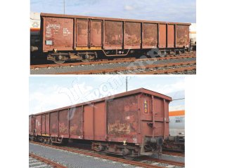 Piko 58382 2er Set Offene Güterwagen Eaos FS