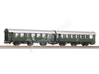 PIKO 58241 2er Set Umbauwagen B3yg + B3yg DB III