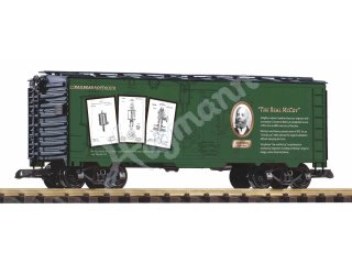 PIKO 38963 G Gedeckter Güterwagen Railroad Nostalgia #2
