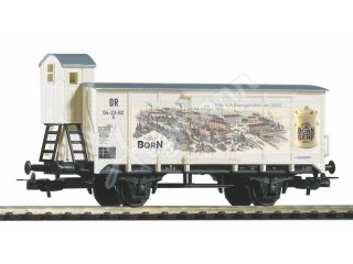 PIKO 54447 Gedeckter Güterwagen G02 Born Senf DRG II