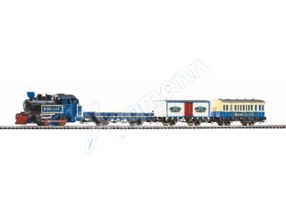 Piko 57142 Start-Set mit Bettung Güterzug Roncalli R/C