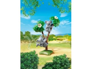PLAYMOBIL 6654 2 Koalas mit Baby