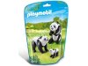PLAYMOBIL 6652 2 Pandas mit Baby