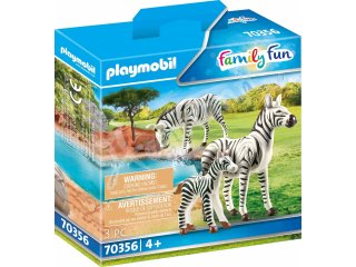 PLAYMOBIL 70356 2 Zebras mit Baby