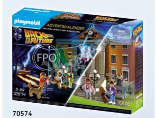 PLAYMOBIL 70574 - Adventskalender „Back to the Future“