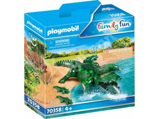 PLAYMOBIL 70358 Alligator mit Babys