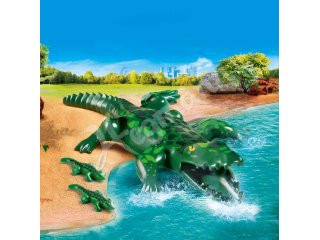 PLAYMOBIL 70358 Alligator mit Babys