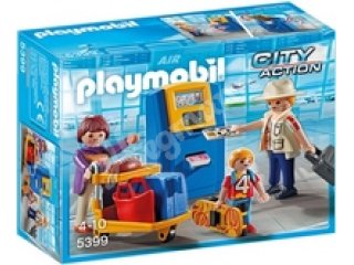 PLAYMOBIL 5399 Familie am Check-in Automat