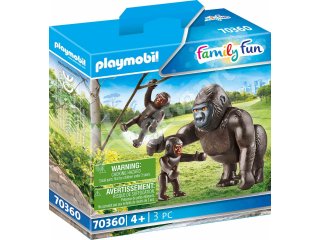 PLAYMOBIL 70360 Gorilla mit Babys