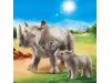 PLAYMOBIL 70357 Nashorn mit Baby