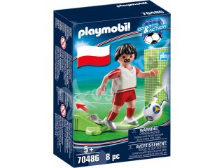 PLAYMOBIL 70486 Fußballspieler Polen