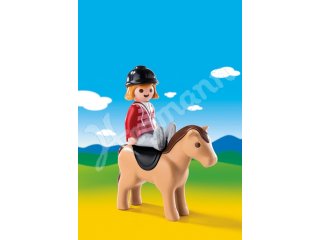 PLAYMOBIL 6973 Reiterin mit Pferd