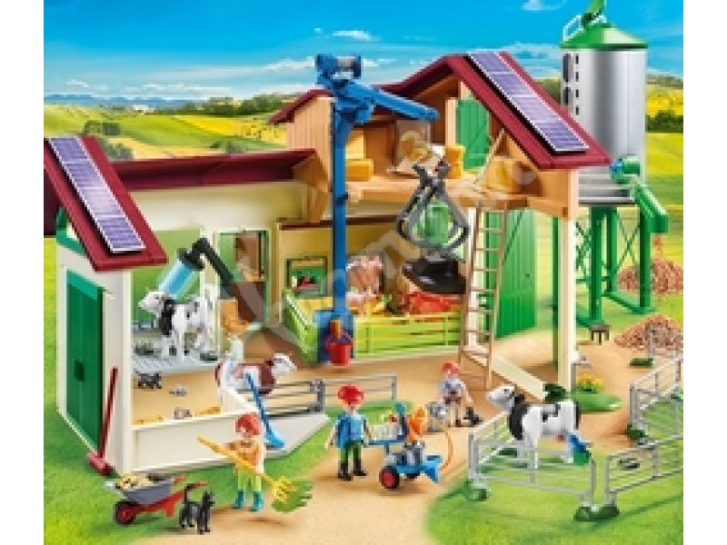 Großer Bauernhof mit Silo PLAYMOBIL 70132 Country PLAYMOBIL® 70132