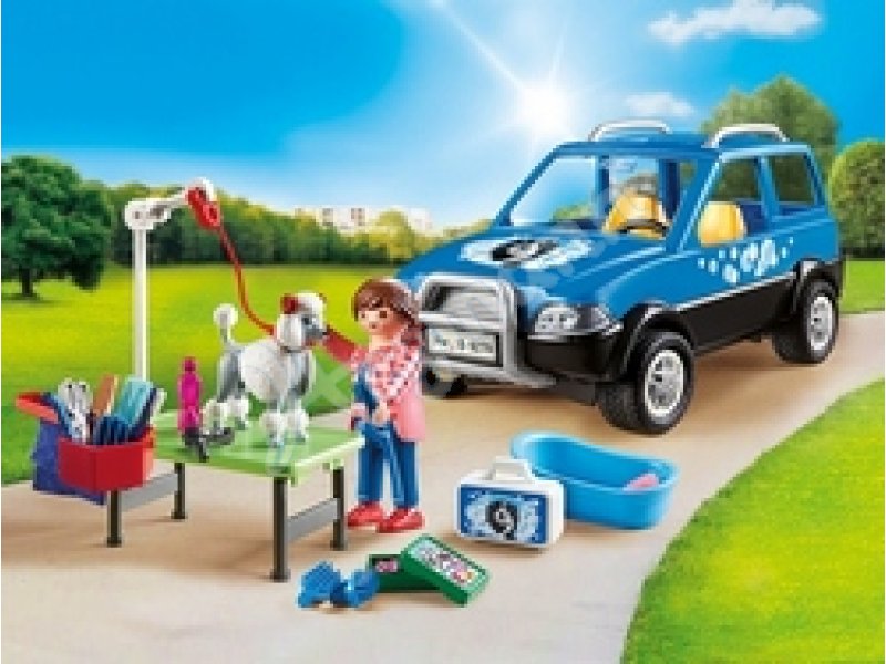 Mobiler Hundesalon PLAYMOBIL 9278 aus der Serie City Life PLAYMOBIL® 9278