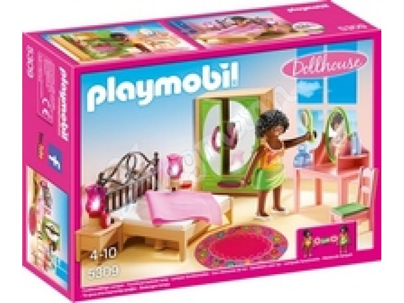 Schlafzimmer mit Schminktisch PLAYMOBIL 5309 Schlafzimmer mit