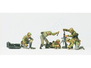 Militär-Figuren im Modellbahnmaßstab 1:87 H0