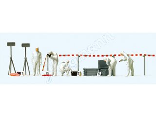 Kriminalbeamte. Spurensicheru