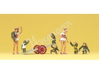 M&Auml;DCHEN, AFFEN.