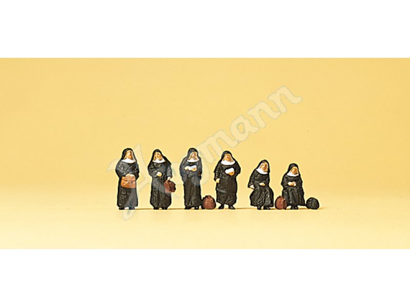 Nonnen #NEU in OVP# Preiser 10402 Spur H0 Figuren
