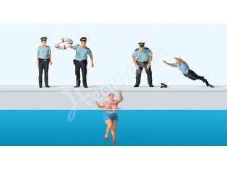 Rettungseinsatz an der Uferpr