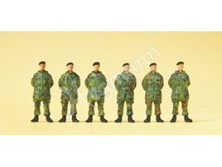Militär-Figuren im Modellbahnmaßstab 1:87 H0