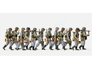 Militär-Figuren im Modellbahnmaßstab 1:87 H0