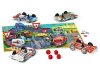 Serie: Lustige Kinderspiele / 1 Spielplan, 4 Cars-Spielfiguren + A