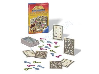 Serie: FAMILIENSPIELE, Inhalt: 35 Labyrinth-Tafeln, 18 Schlüssel,