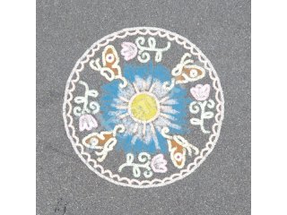 Serie: PF Mandala Designer, Inhalt: 1 große Mandala-Schablone, 6