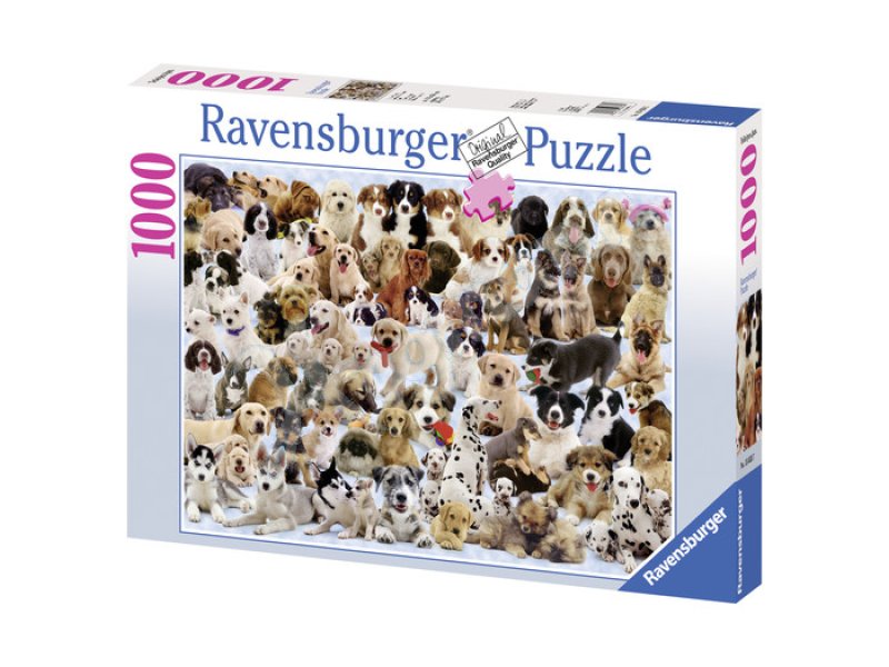 Puz.Hunde Collage Serie PUZZLES AB 500 TEILE INCL. PUZ, Inhalt