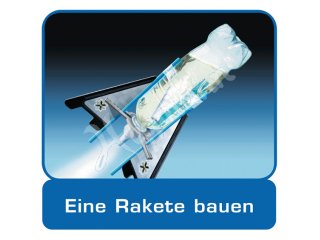 Serie: PF Science X, Inhalt: Raketendüse, Wachsblock, Kreiselspitz