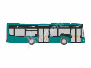 Citaro K&acute;12 traffiQ Frankfurt