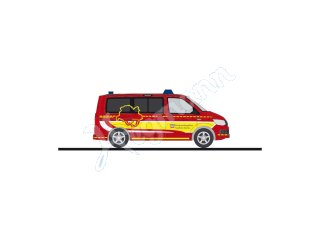 RIETZE 53702 T6 Kreisbrandinspektion Dacha[br][br]Neuheit Frühjahr 2021[br]Modellauto im Modellbahn-Maßstab H0 1:87
