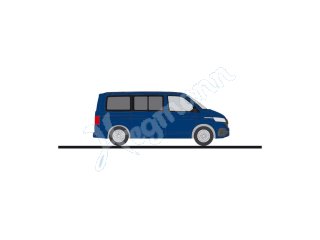 RIETZE 11690 T6.1 Bus KR ravennablau [br][br]Neuheit Frühjahr 2021[br]Modellauto im Modellbahn-Maßstab H0 1:87