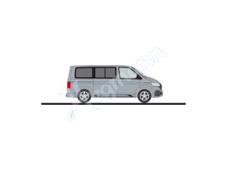 RIETZE 11676 T6.1 Edition Bus KR pure grey[br][br]Neuheit Frühjahr 2021[br]Modellauto im Modellbahn-Maßstab H0 1:87
