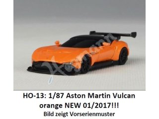 Front Art 1/87 Aston Martin Vulcan orange