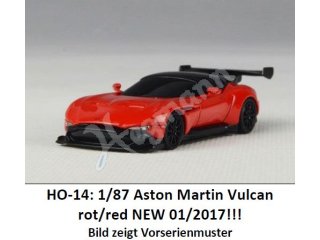 Front Art 1/87 Aston Martin Vulcan rot