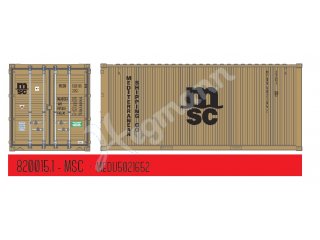 PT Trains Container in 1:87 H0