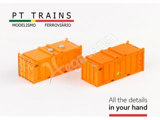 PT Trains Container / Zubehör in 1:87 H0