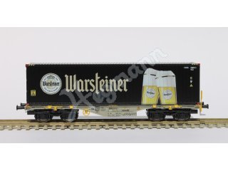 Rocky Rail RR40133 H0 1:87 VTG/AAEC Sgmmns 40 beladen mit einem Warsteiner Container n° DWBU 230050-3